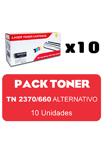 BROTHER TN2370/660 X 10 Pack Alternativo