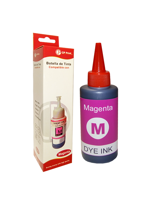 EPSON T504 DYE MAGENTA Botella Alternativa